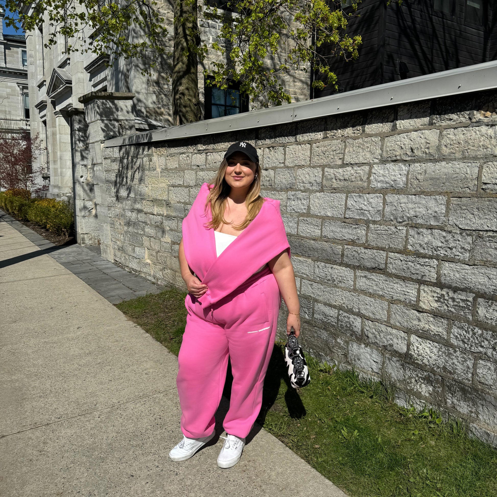 Sunday Funday Pink Sweatpants