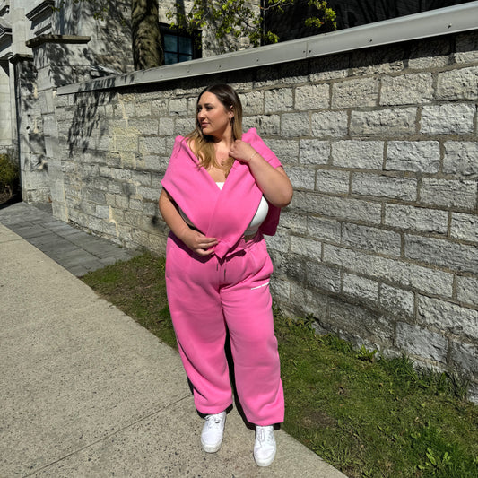 Sunday Funday Pink Sweatpants