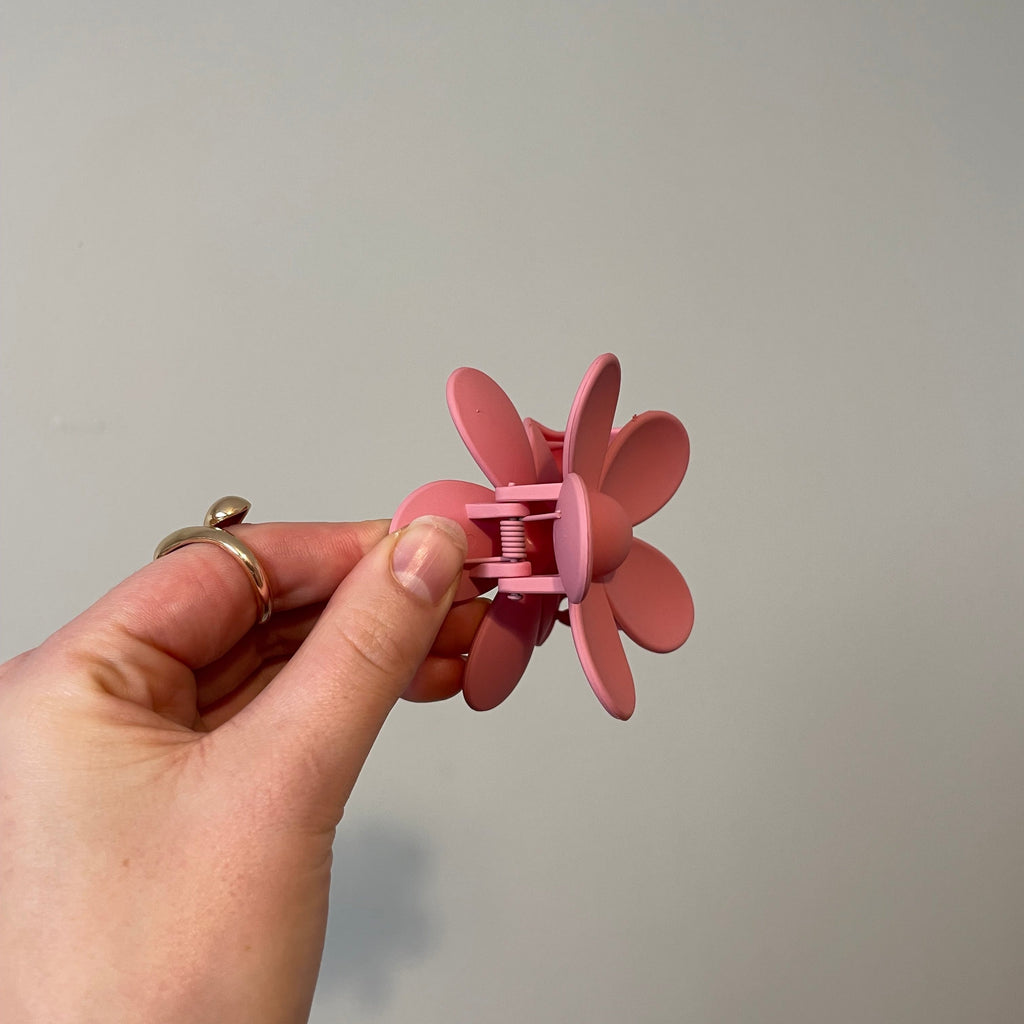 Pink Flower Claw