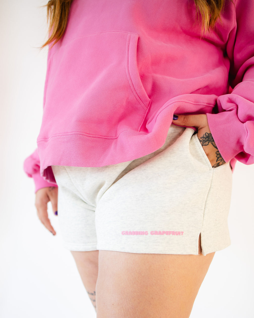 Sunday Funday Pink Puff Hoodie