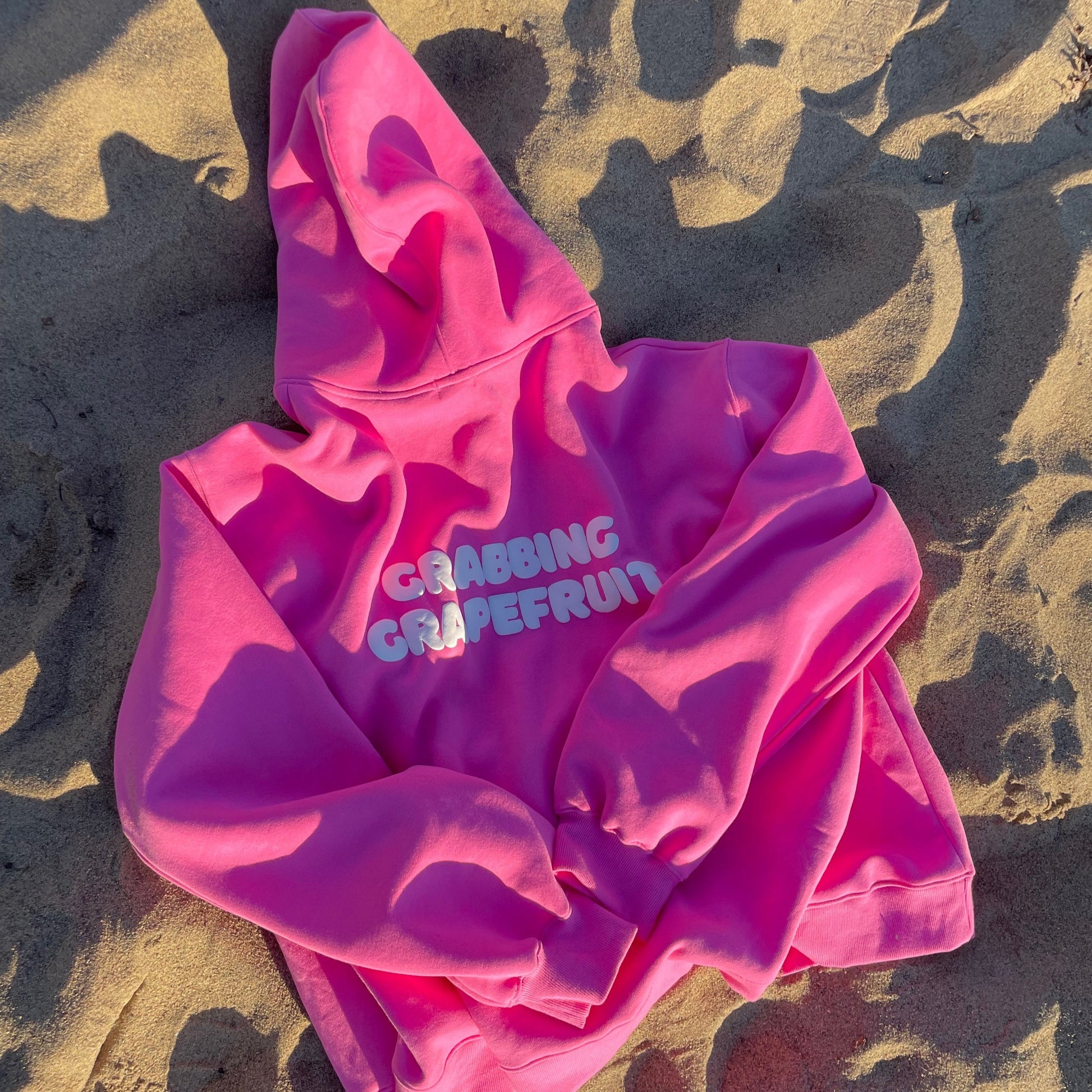 Sunday Funday Pink Puff Hoodie