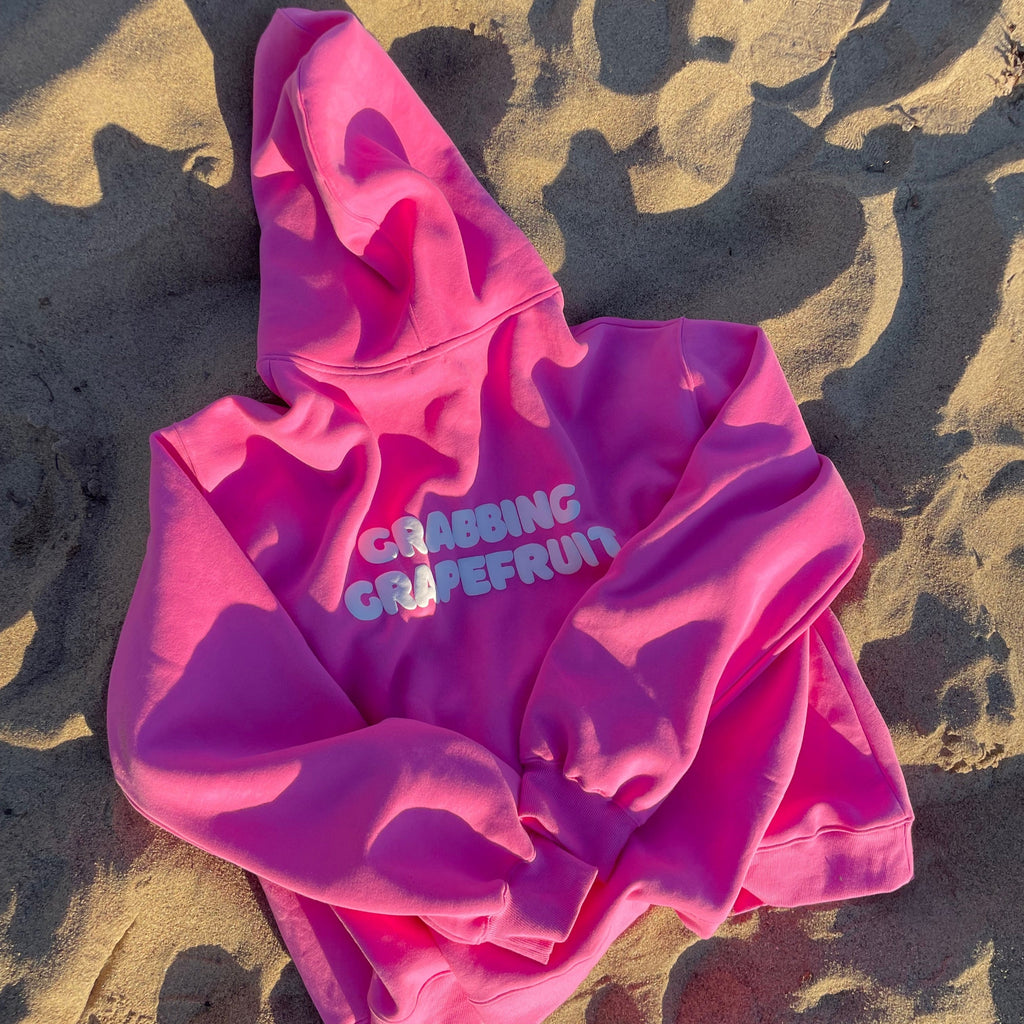 Sunday Funday Pink Puff Hoodie