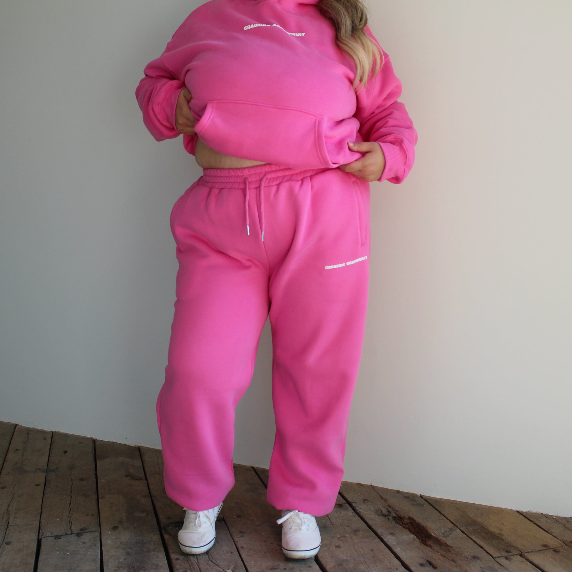 Sunday Funday Pink Puff Hoodie