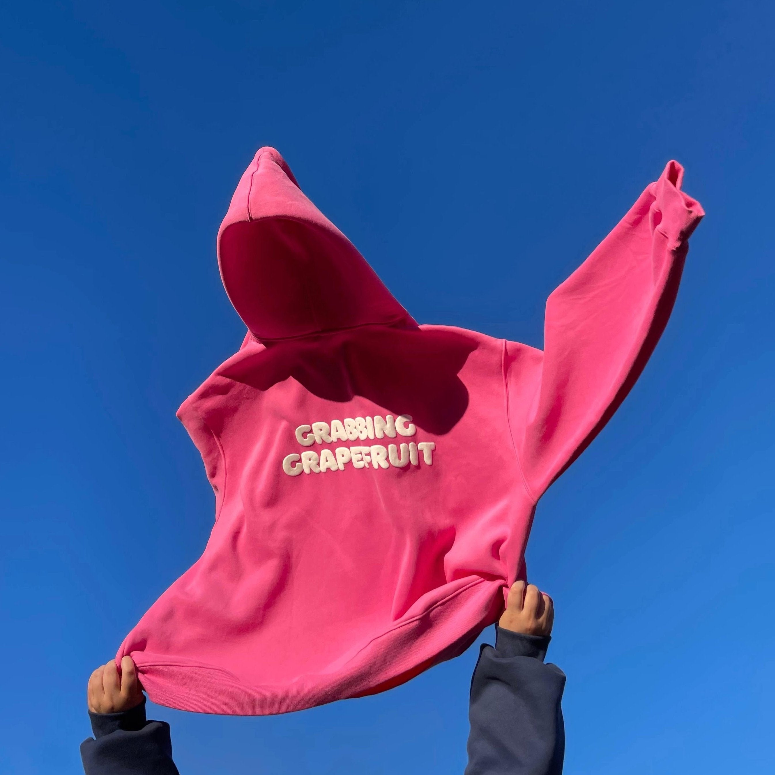 Sunday Funday Pink Puff Hoodie